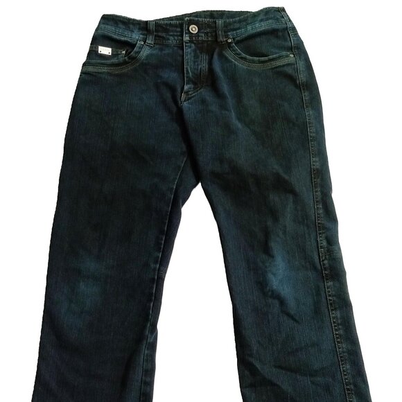 Kuhl Disruptr Jean Men Indigo Blue Stretch Performance Hiking Outdoors 31X30(32) - Picture 1 of 16